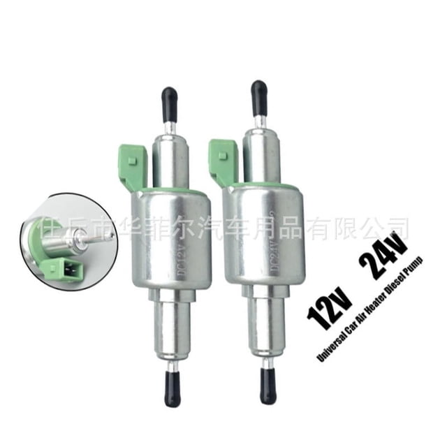 Conjunto de bomba de aceite de impulsos para calentador de estacionamiento, accesorios para calentador de 12 V--24 V, bomba electromagnética Eberch