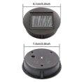 thumbnail image 5 of 4 Pieces Replacement Solar Lights With Led Bulbs, Solar Top Lights Replacement, Led Solar Panel Lantern Cover For Outdoor, 5 of 5