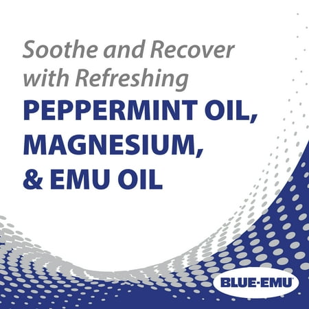 BLUE-EMU Recovery Bath Pods, Magnesium, Peppermint Oil, and Emu Oil Recovery Bath Pods for Active Recovery, 2 ct