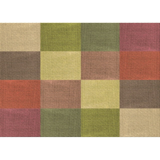 Ahgly Company Machine Washable Indoor Rectangle Transitional Chestnut Red Area Rugs, 2' x 3'