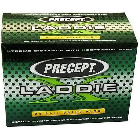 Precept Golf Balls Laddie Extreme 24 Ball Pack