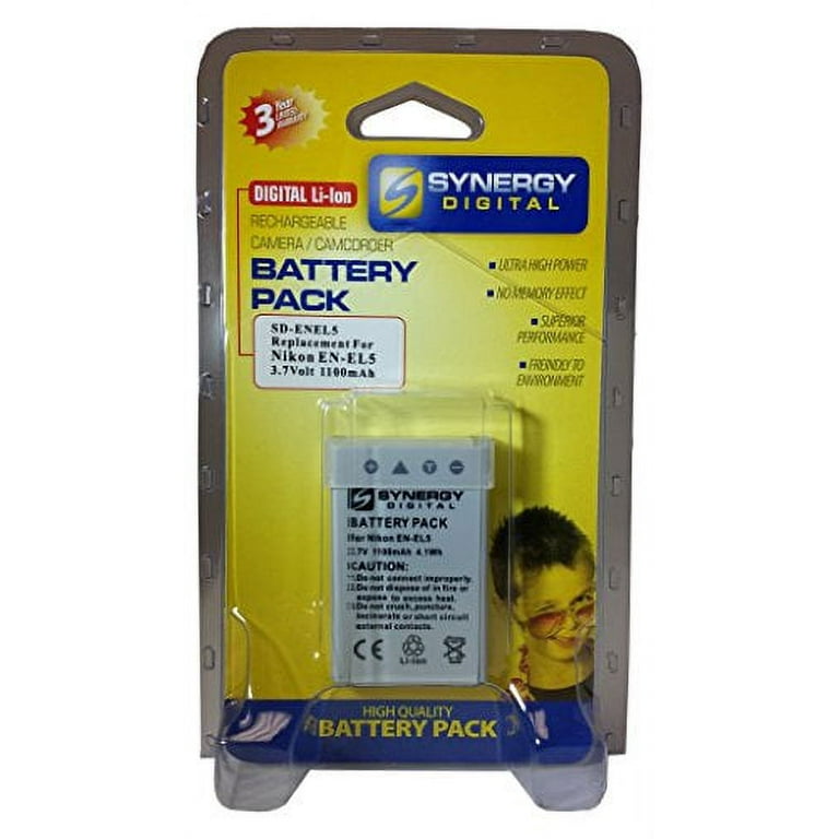 Nikon Coolpix P510 Digital Camera Battery (1100 mAh) - Replacement for Nikon EN-EL5 Nikon Coolpix P510 Digital Camera Battery (1100 mAh) - Replacement for Nikon EN-EL5