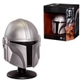 thumbnail image 3 of Star Wars The Black Series The Mandalorian Premium Mini Helmet for Display, 6 In. Scale, 3 of 8