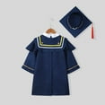 thumbnail image 6 of Graduation Robes Toddler Cap and Gown with Tassel Outfit Set Graduation Gift for Boys 2-3 Years, 6 of 7
