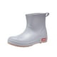 thumbnail image 5 of Botas de lluvia para mujer Botas de lluvia de pantorrilla baja impermeables para días lluviosos Lluvia versátil 240cmx17cm, 5 of 8
