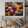 thumbnail image 2 of Designart "Art Candy Colorful Pop art painting I" Food & Beverage Print on Natural Pine Wood, 2 of 5