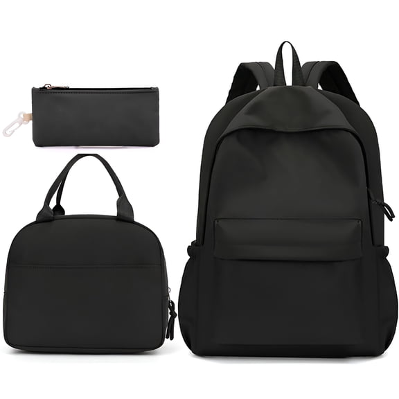 GASTROPOD 3 Piece Backpack - Bookbag with Lunch Box for School - Lightweight Backpacks