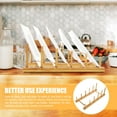 thumbnail image 5 of GETAJGHSD Bamboo Storage Rack Khaki Kitchen Plate Holder For Households 1Pack 11.8X7.5X4.5In, 5 of 9