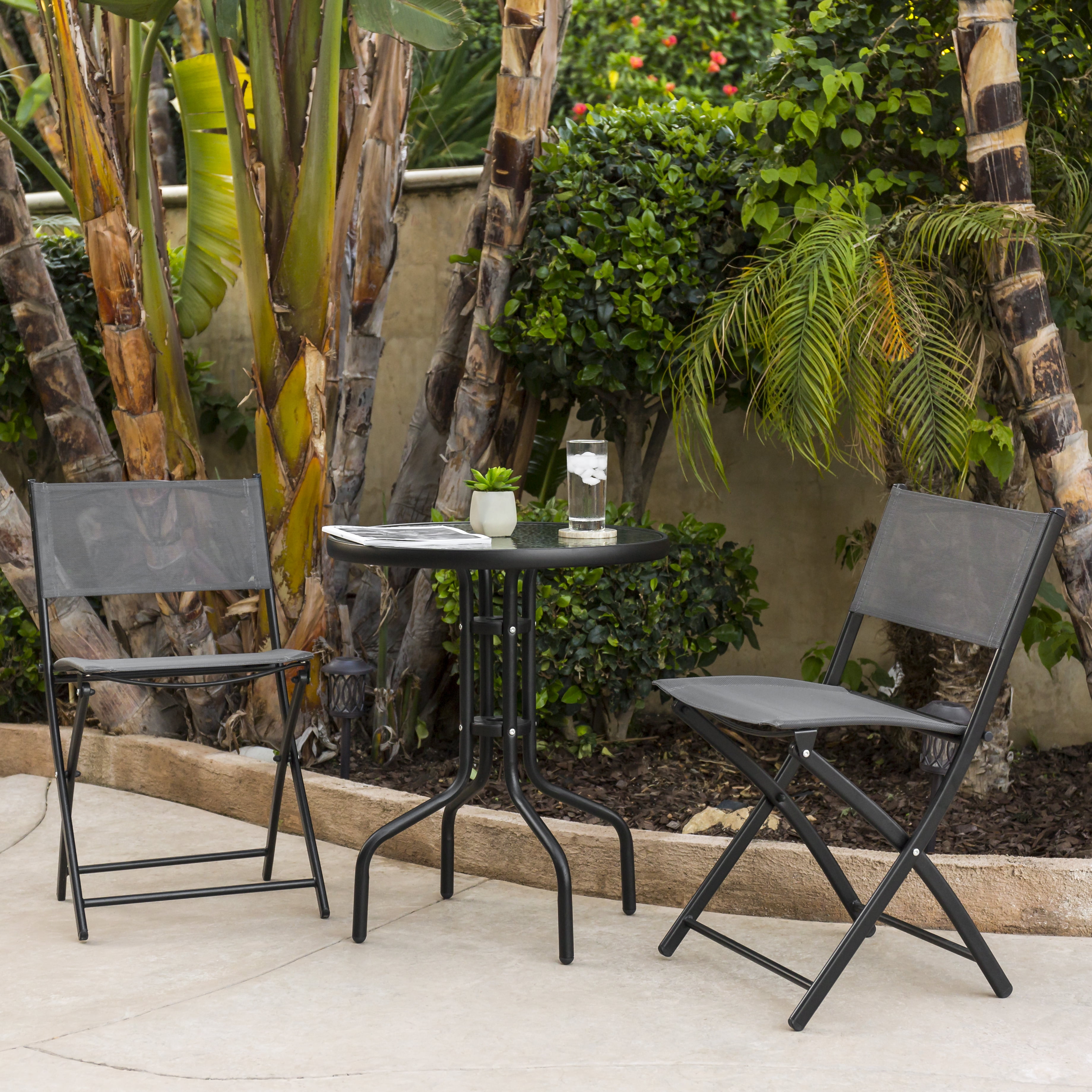 Best Choice Products 7-Piece Patio Bistro Dining Furniture Set w