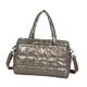 thumbnail image 2 of Bolso bandolera acolchado para mujer Bolso tipo cartera de plumón Bolso con asa suave de tamaño mediano, 2 of 7