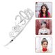 thumbnail image 5 of Tocado de fiesta de cumpleaños, tiara con diamantes de imitación, corona de cumpleaños, accesorio para el cabello, 5 of 7