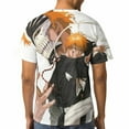 Bleach TShirts for Men Women, Funny Novelty Tee for Adults, Fashion 3D