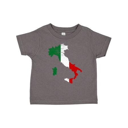 

Inktastic Italian Map Flag Gift Toddler Boy or Toddler Girl T-Shirt