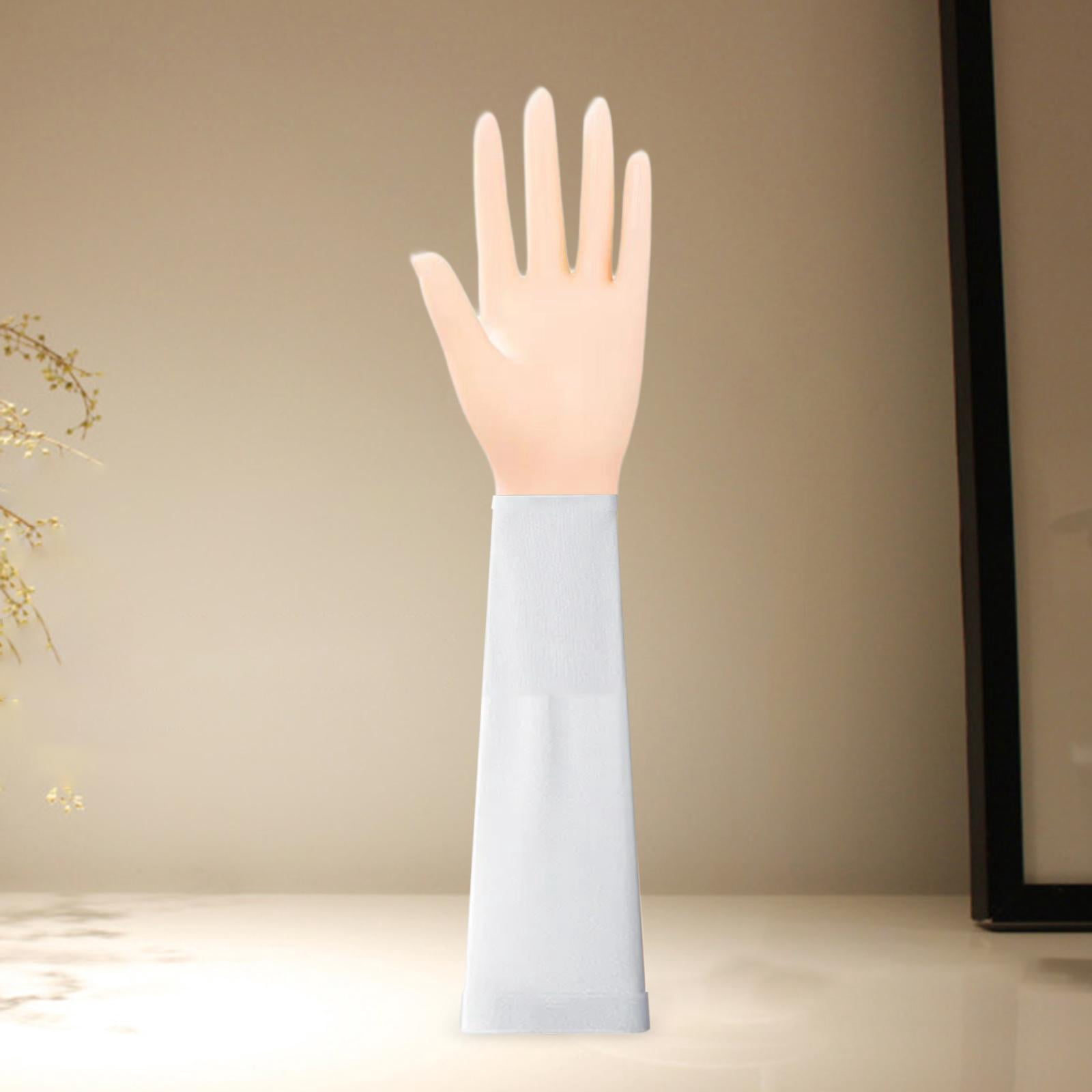 Milageto Female Mannequin Hand Elegant Lightweight Commercial Use Extended Hand Model Left Hand