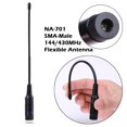 thumbnail image 4 of Antena flexible de radio de doble banda 144/430MHz NA-701 SMA-macho para Yaesu 678R Tmvgtek 1fn2yk5hs1kg5bj5, 4 of 7