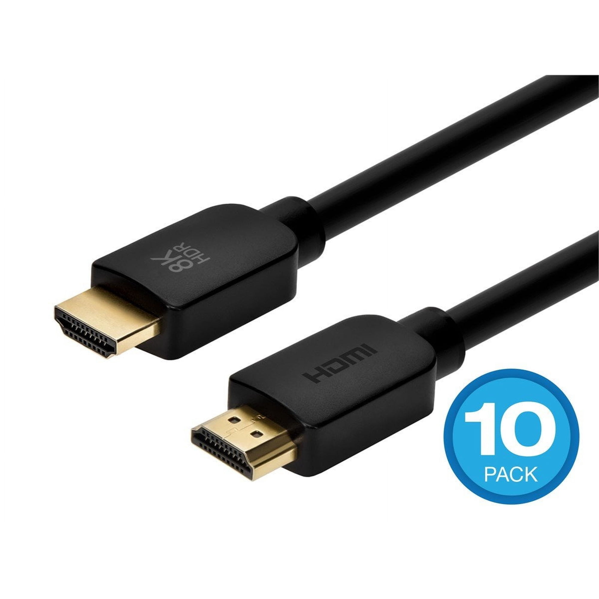 Monoprice 8K Certified Ultra High Speed HDMI 2.1 Cable - 15 Feet - Black | 48Gbps, Compatible with Sony PlayStation 5, PlayStation 5 Digital Edition, Microsoft Xbox Series X, and Xbox Series S