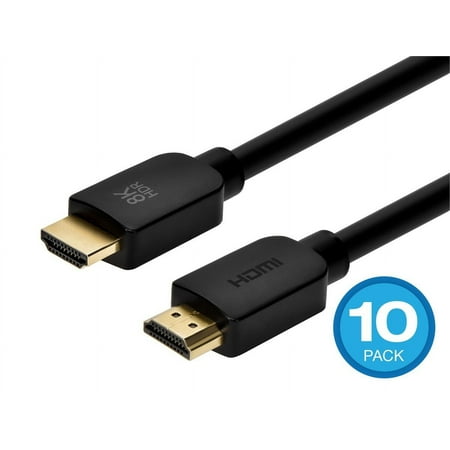 Monoprice 8K Certified Ultra High Speed HDMI 2.1 Cable - 15 Feet - Black | 48Gbps Compatible with Sony PlayStation 5 PlayStation 5 Digital Edition Microsoft Xbox Series X and Xbox Series S - image 7
