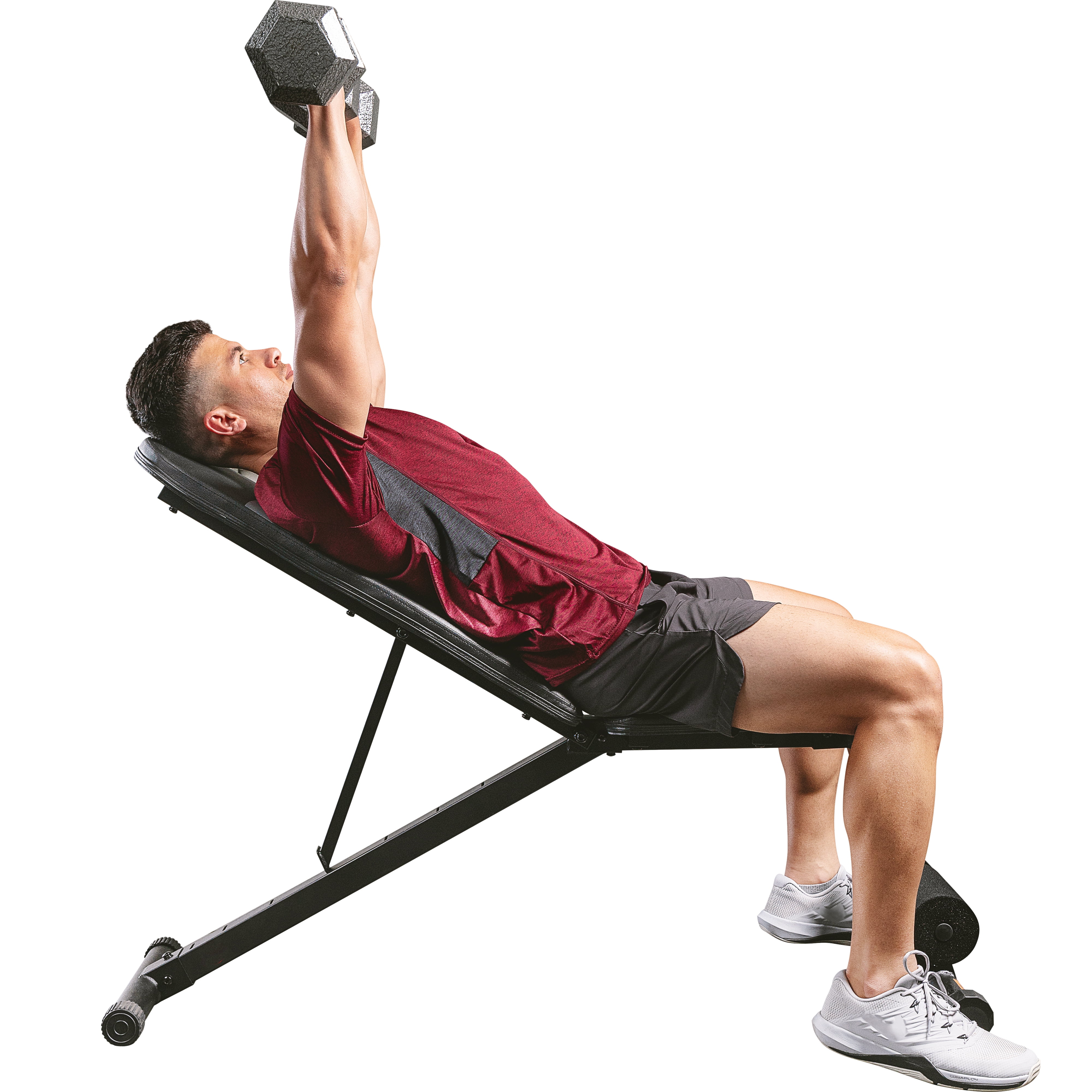 Incline & Decline Adjustable *NEW* Flat Get Hench Weight Lifting Bench 