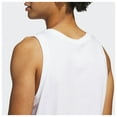 thumbnail image 3 of Adidas Training Big & Tall Tank Top - Mens Sleeveless Muscle Shirt Crew Neck Activewear White 3XL, 3 of 4