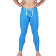 thumbnail image 1 of Minnieouse Ropa interior para hombre, mallas, pantalones transpirables, pantalones cómodos, capa base de absorción de sudor, ropa de vestir, Ropa interior puntos azules L, 1 of 6