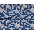 thumbnail image 5 of oneOone Rayon Royal Blue Fabric Halloween Sewing Craft Projects Fabric Prints By Yard 56 Inch Wide, 5 of 6