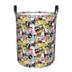thumbnail image 2 of Cesta de lavandería con diseño de amigos de Hello Kitty, plegable, para almacenamiento de ropa de juguete, para guardería de niños, 2 of 5