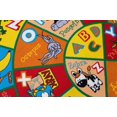thumbnail image 5 of HR-Kids Rugs for Playroom Bedroom 8x8 Boys Girls Childrens Room Dcor Fun ABC Alphabet Animals Interactive Gift for HR-Kids Boys Girls Educational Learning Mat Carpet for Nursery School Playroom, 5 of 5