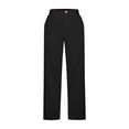 thumbnail image 5 of Capri Pants for Women High Waisted Pull On Elastic Waist Dressy Casual Stretchy Capris Trousers Pants Pockets, Limited Time Clearance, 5 of 5