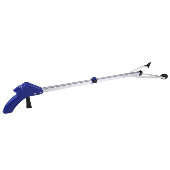 32" Extra Long Foldable Reaching Pick up Tool Claw Heavy Duty Mobility Aid Arm Extender Gripper Tools for Trash Pick Up Litter Picker Garden Elderly Reach Assist Tool