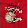 thumbnail image 2 of One Man Wrecking Crew Sports Men's Big & Tall Crewneck Graphic Tee Brisco Brands 3X, 2 of 5