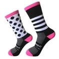 thumbnail image 3 of Bicicleta Deportes al aire libre rayas punto calcetines mujeres hombres ciclismo correr calcetines (negro) Ndcxsfigh Nuevos Originales, 3 of 4