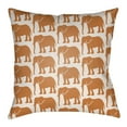 thumbnail image 7 of Surya LOTA-ELPH2-1818 Lolita 18" Wide Square Novelty Elephants Polyester Outdoor Accent, 7 of 7