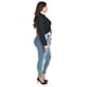 thumbnail image 2 of Blusa con jareta ajustable Roman Fashion /Tallas Extras, 1838 (Negro) negro 42, 2 of 6