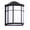 Black/White, variant on JONATHAN Y Henry 7.75" Outdoor Frosted Acrylic/Metal Integrated LED Wall Sconce, Black/White