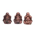 thumbnail image 4 of Estatua de Buda, 3 piezas, estatua de Buda, vela, candelabro de Buda, decoración del hogar, elaborada con cuidado, 4 of 12