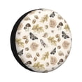 thumbnail image 2 of Balery nuts leaf Butterfly Tire Covers - Tough Tire Wheel Protector for Truck, SUV, Trailer, Camper, RV -15 inch, 2 of 8