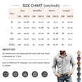 thumbnail image 3 of Yungyresw Denim Shirt Men Vintage Washed Casual Button Down Shrits Relaxed Fit Long Sleeve Workwear Shirt for Weekend, 3 of 4