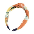 thumbnail image 2 of Goody Tru X Reyna Noriega Collab Ouchless® Printed Fabric Knot Headband Teal, 1 CT, 2 of 6