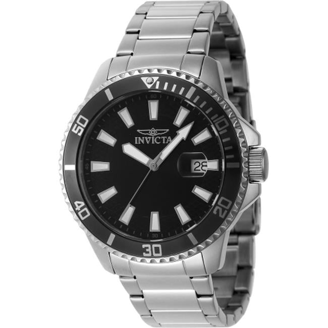 Invicta pro diver black dial men's watch deals