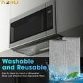 thumbnail image 7 of AZ4U 2 Pack Oven Grease Filter Compatible with Samsung MMV1153BAW ME21M706BAS ME21M706BAS/AA ME21H706MQG ME21H706MQS Microwave, 7 of 7