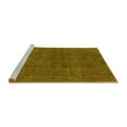 thumbnail image 2 of Ahgly Company Machine Washable Indoor Rectangle Oriental Yellow Industrial Area Rugs, 3' x 5', 2 of 4