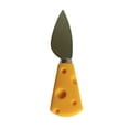 thumbnail image 1 of Kmbangi Stainless Steel Flatware Cheese Handle Spoon Fork Knife Tableware Kitchen Utensil for Dessert Fruit, 1 of 4