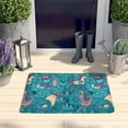 thumbnail image 2 of Colorful Fantasy Creatures UFO Flannel Non Slip Door Rugs,Washable Door Mats Indoor,Decorative Door Mats,Dirt-Resistant and Absorbent Doormat for Entrance,Bedroom,Kitchen,Bathroom,31.5"x17", 2 of 4