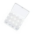 thumbnail image 1 of Tapones para los Oídos de Silicona ANGGREK 12PCS Impermeables Reutilizables Cancelación de Ruido, 1 of 1