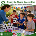 thumbnail image 2 of 90 Pcs Soccer Party Favor Set, 6 Goodie Bags with Party Favors, Soccer Birthday Party Supplies, 60 Stickers, 2 of 9