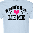 thumbnail image 4 of Inktastic World's Best Meme T-Shirt, 4 of 5