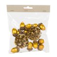 thumbnail image 1 of Metallic Acorns & Pinecones Decoration, 1 of 2