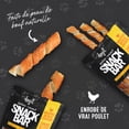 thumbnail image 3 of Dogit SnackBar Chicken-Wrapped Beefhide Dog Treats Spirals 3 pieces, 3 of 5