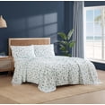thumbnail image 2 of Caribbean Joe, Coastal 4PC Sheet Set, Queen, Beachy Cove, 2 of 4