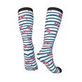 thumbnail image 4 of Balery Clown Fish Printed Novelty Socks Men's Women's Crew Socks Sports Socks Knee High Socks Cotton Socks Quirky and Cool Socks, 4 of 9